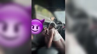 Cars Pass by Whilst That babe Suck My Penis