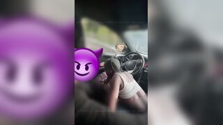 Cars Pass by Whilst That babe Suck My Penis