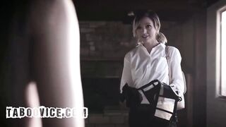 Homeless Chap Bangs 2 Bratty Chicks in a Abandoned Abode