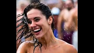 Breasty angels dancing in public [AI] - two