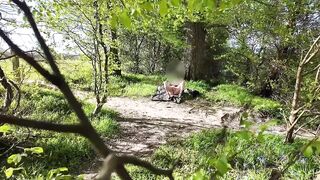 Shagging amongst the blue bells