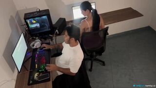 Office Sex, Tons of Squirting and Coarse Sex