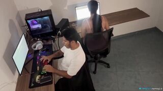 Office Sex, Tons of Squirting and Coarse Sex