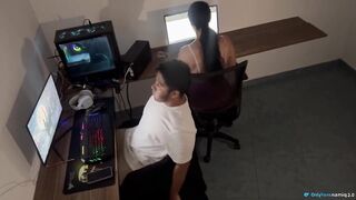 Office Sex, Tons of Squirting and Coarse Sex