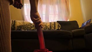 RobinBunny’s Glorious Booty takes 12 inches of pink