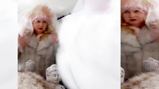 Transbride Cumcovered in Bridalchamber