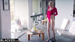 BLACKED This babe's not ever had BBC and wanted to treat herself