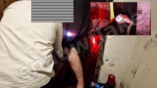 French twink place in a reverse magnificence aperture in a homo sauna (Public Cum Wench willing to use)