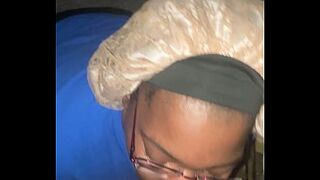 Her mouth and throat feel excellent! coarse fanal invasioning