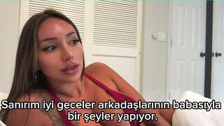 TR altyazı: Stepdaughter trusted her stepfather and got her 1st cream cake