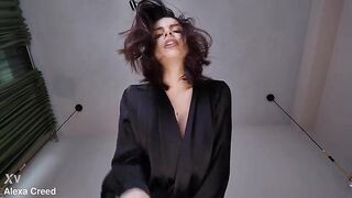 Lick his cum from my pussy, cucky!