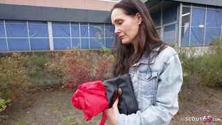 Slender Austrian Aged Mia Moon talk to 1st Casting Bang - GERMAN SCOUT