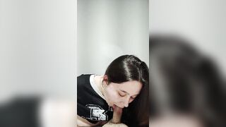 Curvy Honey Jerks and Blows U and Let's U Bang Her