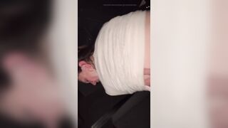 EX boyfriend of my sister bangs me Preggo at 9 months in his car