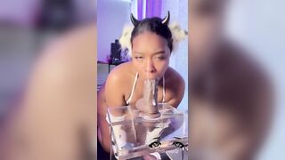 Beautiful Black cowgirl