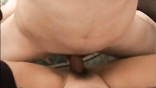 Hawt aged housewife comforts her dissolute stepson with a oral-sex