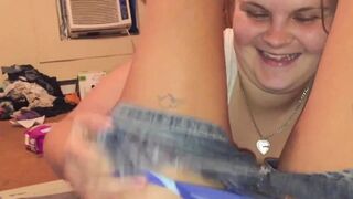 Lewd Mamma sucking hard schlong & swallowing each drop of cum