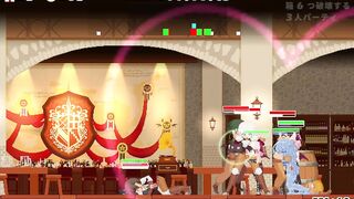 【#Attack it! Devil legion(体験版)実況】サキュバス等モンスター娘達を進行させて大乱交バトドットアニメーションエロゲー)