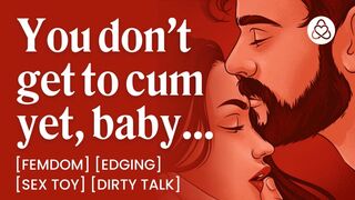 ASMR Audio Porn: Taskmaster Girlfriend Edges Her Resigned Boyfriend – Teasing & Indecent Talk – Erotic Audio Roleplay for Babes