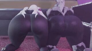 Nice Allies Have Enjoyment (Gwen Stacy and Ebony Cat)