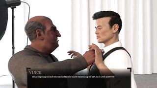 Cheating Oriental Floozy Wife Drilled by Large Dicks at Work