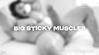 Sticky Muscle Dudes Day 44 Preview, AI-Generated Muscle Lads, Large Dongs, Large Cum Loads
