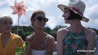 Ersties - Boat Party - 5 Wicked Amateurs Show Their Tits To The World (Ep 1 of 4)