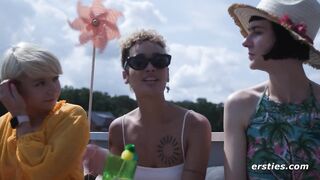 Ersties - Boat Party - 5 Wicked Amateurs Show Their Tits To The World (Ep 1 of 4)