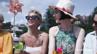 Ersties - Boat Party - 5 Wicked Amateurs Show Their Tits To The World (Ep 1 of 4)