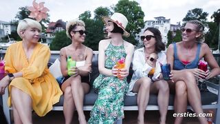 Ersties - Boat Party - 5 Wicked Amateurs Show Their Tits To The World (Ep 1 of 4)