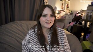 Porn story - ballgag I could solely mumble during the time that that babe banged me with a thong-on