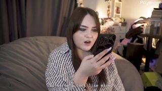 Porn story - ballgag I could solely mumble during the time that that babe banged me with a thong-on