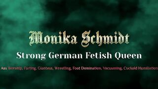 Monika Schmidt Oral job Training Cuckolding Ding-dong Slut Spitting Verbal Humiliation