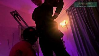 Monika Schmidt Oral job Training Cuckolding Ding-dong Slut Spitting Verbal Humiliation