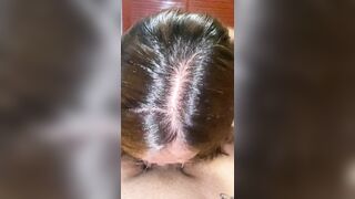 Hot Lalin girl showing off her unfathomable mouth very lascivious and swallowing each drop of cum like what a wench this babe's