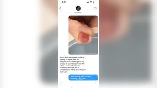 When a Facile Chat Turns Into Smth Else