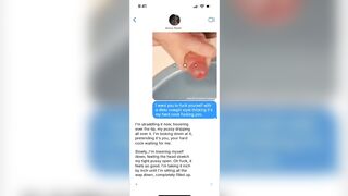 When a Facile Chat Turns Into Smth Else