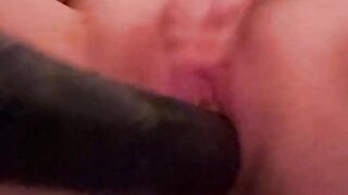 eighteen year old teen gal masturbates with vibrator