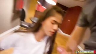 Johntronx - Hawt Thin Cuties Banged and Creampied Left and Right