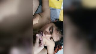 After a hawt bathroom Cum drank