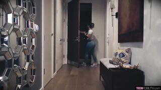 Aria Banks Gets Dolled up to Get Dicked Down