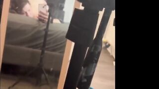 Large Butt Getting Banged in Backseat