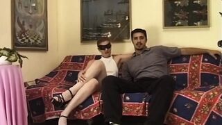 Blindfolded mother I'd like to fuck Trickling Soaked From Intensive Fingering and Facesitting