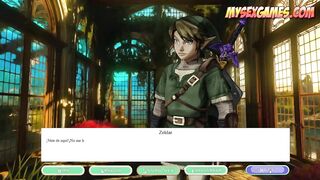 The Legend of Zelda Time to Bang - Link Doggy Screwing Princess Zelda