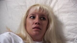 Lascivious mother I'd like to fuck Doctor Fists and Screws Blond Patient Wildly