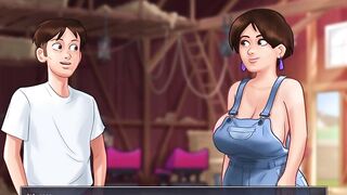 Summertime saga: the nurse helped Johannes