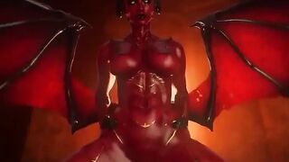 Oc Succubus in an Orgasmic Cowgirl