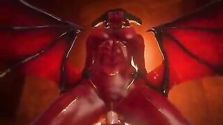 Oc Succubus in an Orgasmic Cowgirl