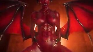 Oc Succubus in an Orgasmic Cowgirl