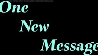 One Recent Message: Trans Smokin' Fetish & Solo Masturbation